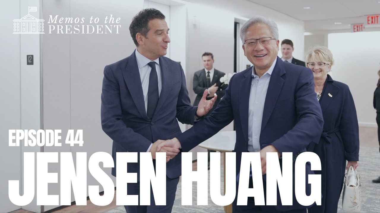 Episode 43: Jensen Huang on Generative Computing, Re-industrialization, & Physical AI - YouTube