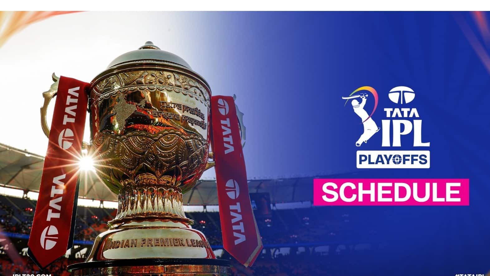 Schedule for TATA IPL 2026 Playoffs announced; Ahmedabad to Host Grand Finale