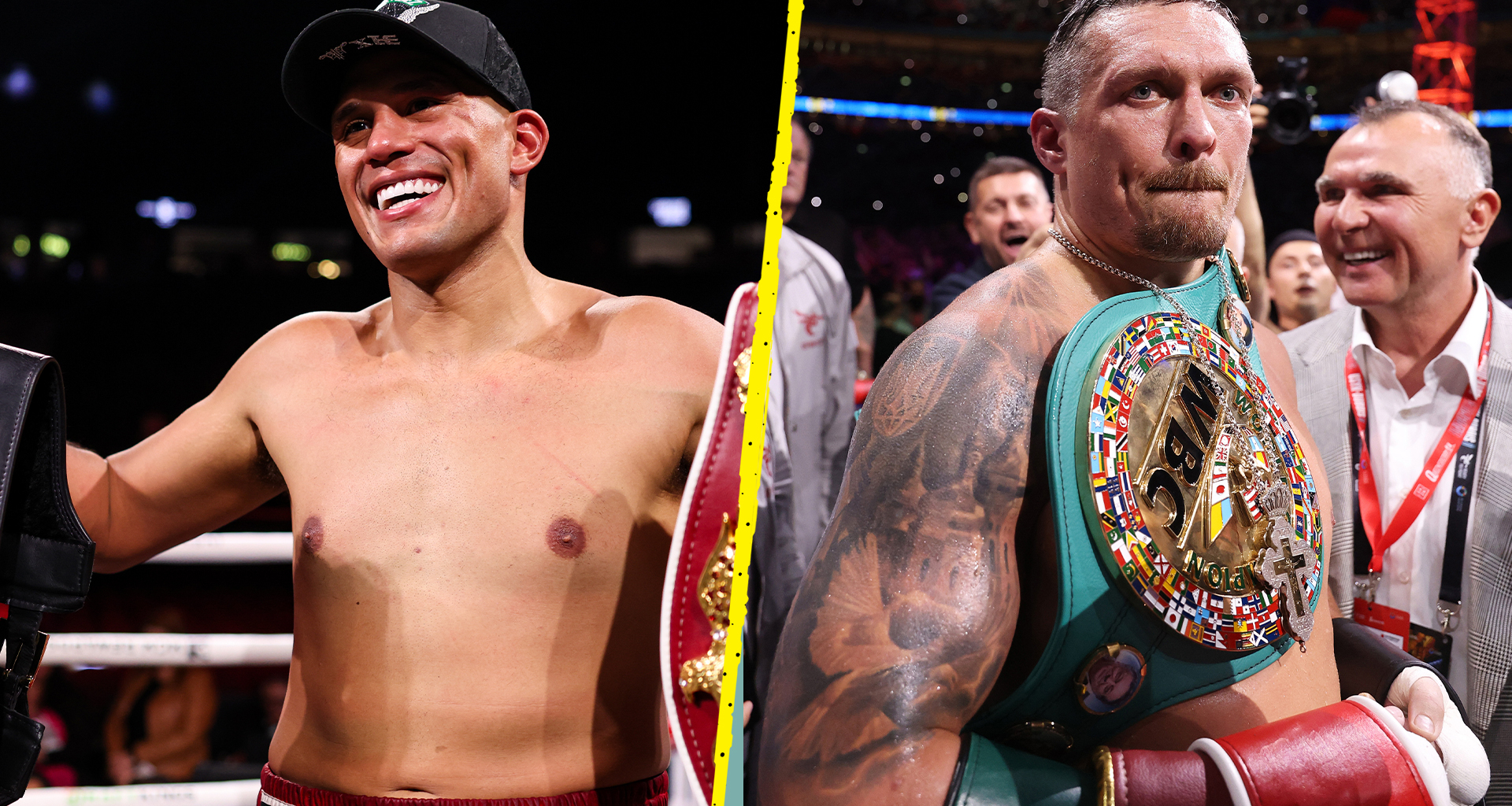David Benavidez eyed for shock Oleksandr Usyk heavyweight clash in 2027 after becoming three-weight world champion