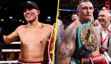 David Benavidez eyed for shock Oleksandr Usyk heavyweight clash in 2027 after becoming three-weight world champion
