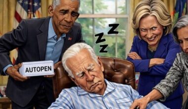 Trump posts wild new AI picture trolling Biden, Obama and Clinton
