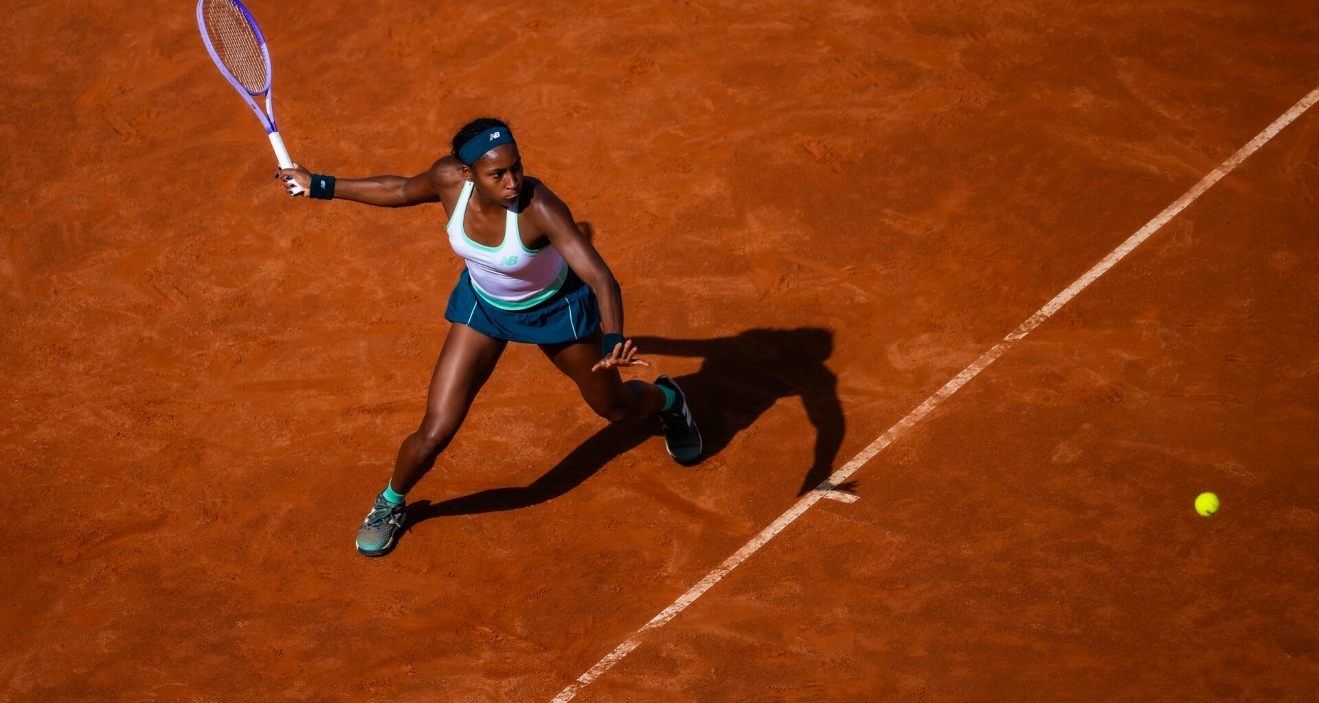Returning Rome finalist Gauff makes winning start against Valentova