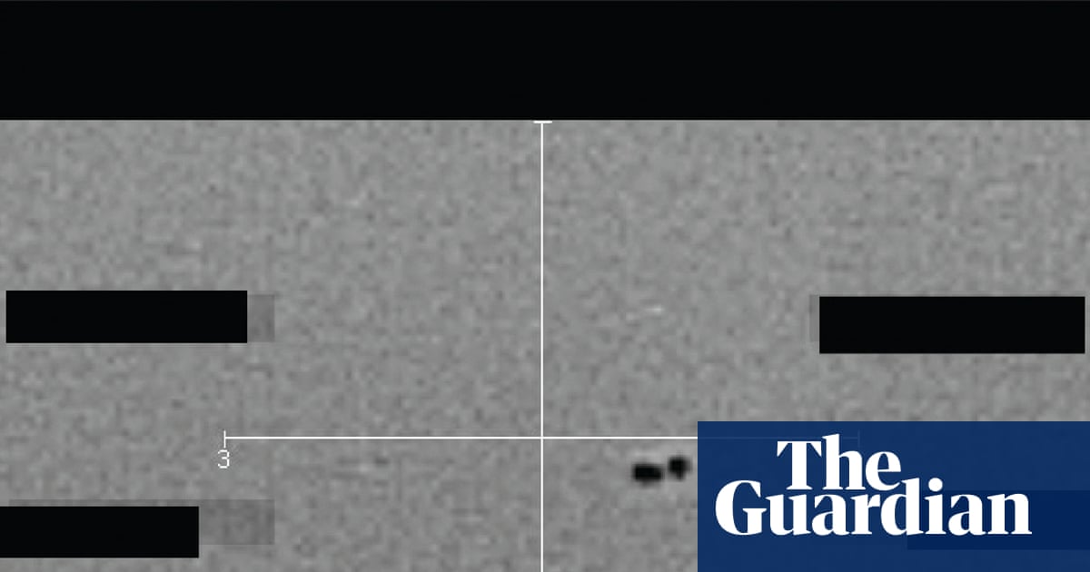 Pentagon releases first batch of previously secret files documenting reports of UFOs | US news