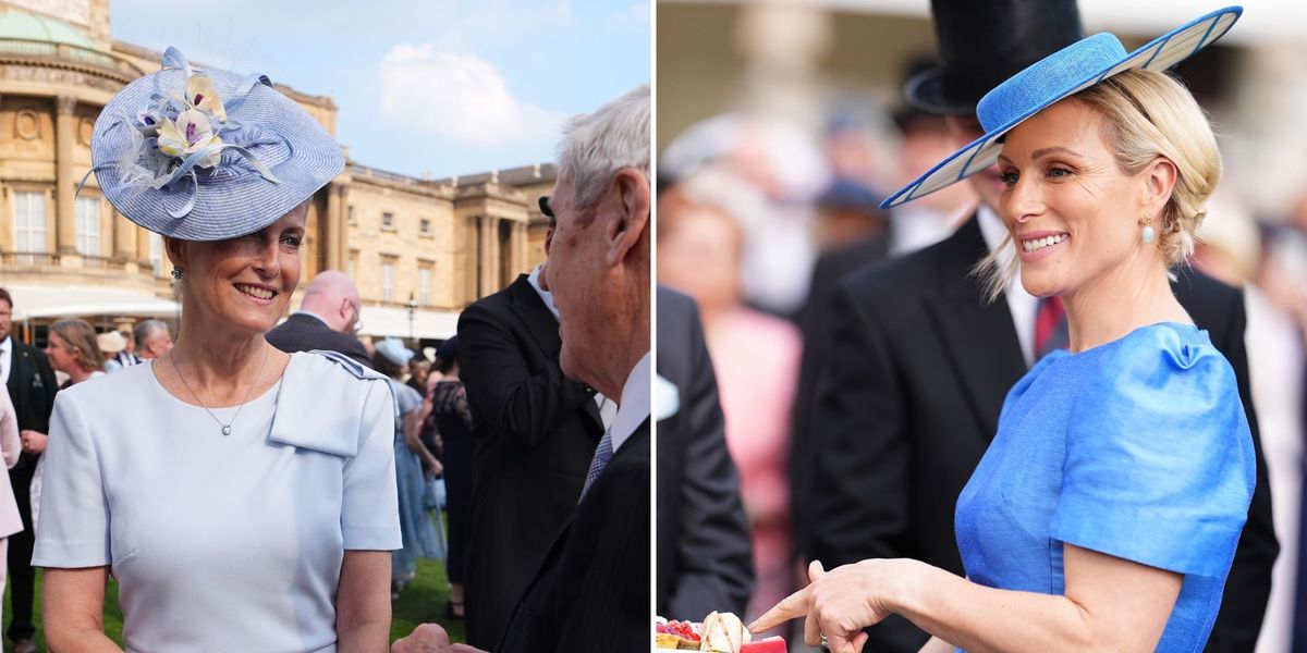 Zara Tindall and Sophie join Catherine and Prince William at Buckingham Palace garden party
