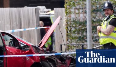 Man arrested after five people were hit by car in Nottinghamshire town | UK news
