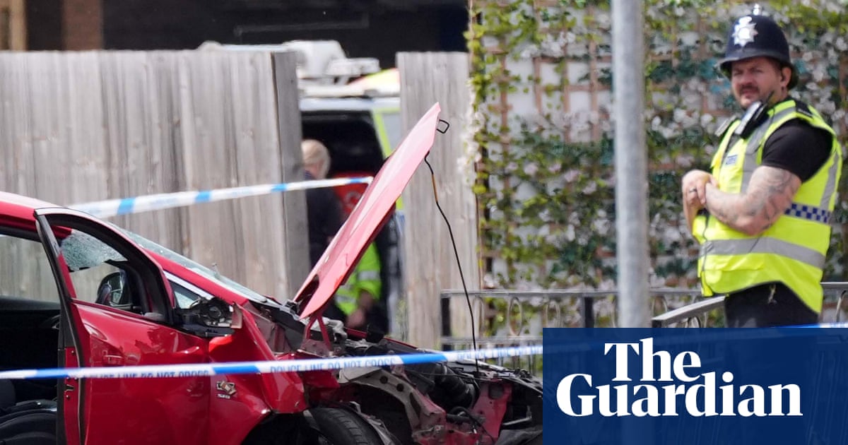 Man arrested after five people were hit by car in Nottinghamshire town | UK news