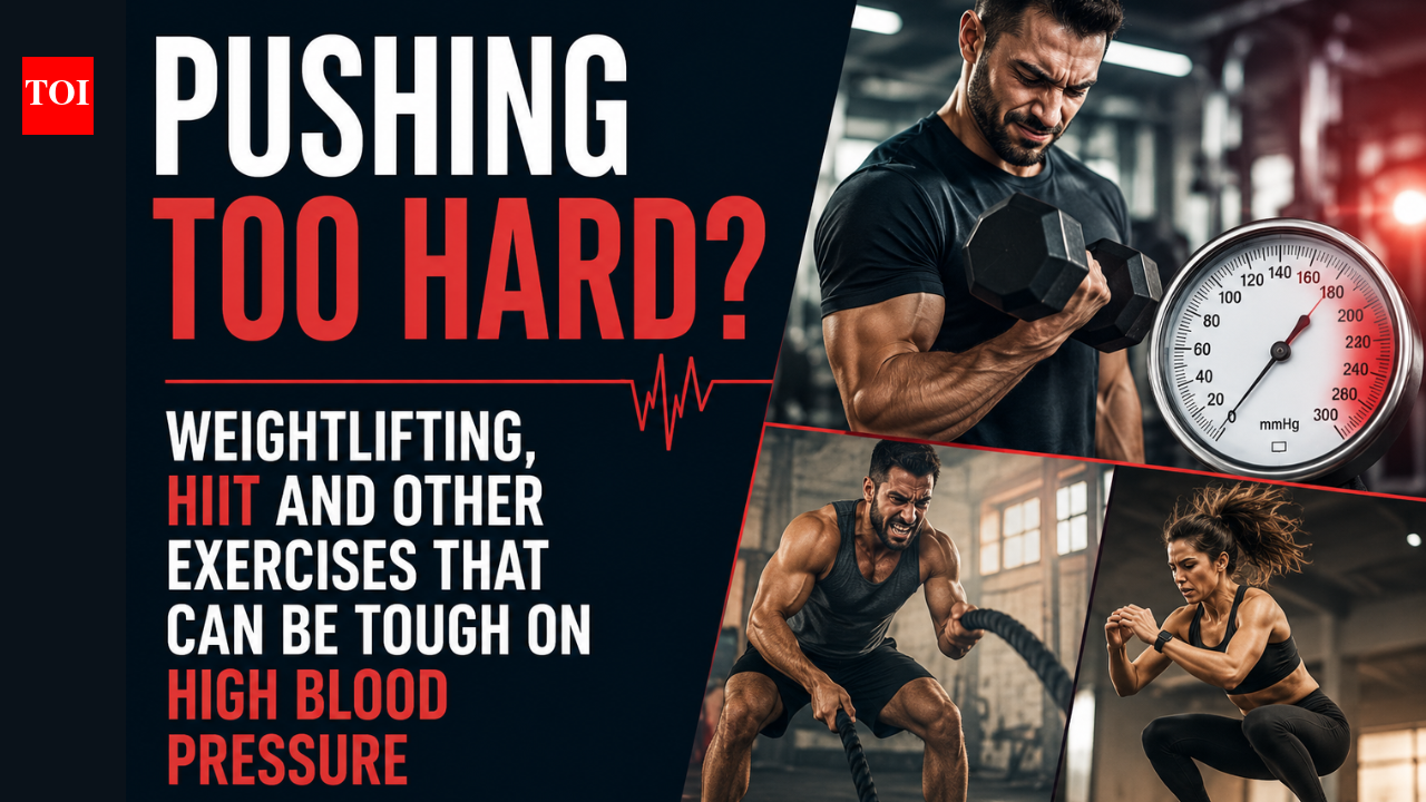 Pushing too hard? Weightlifting, HIIT and other exercises that can be tough on high blood pressure