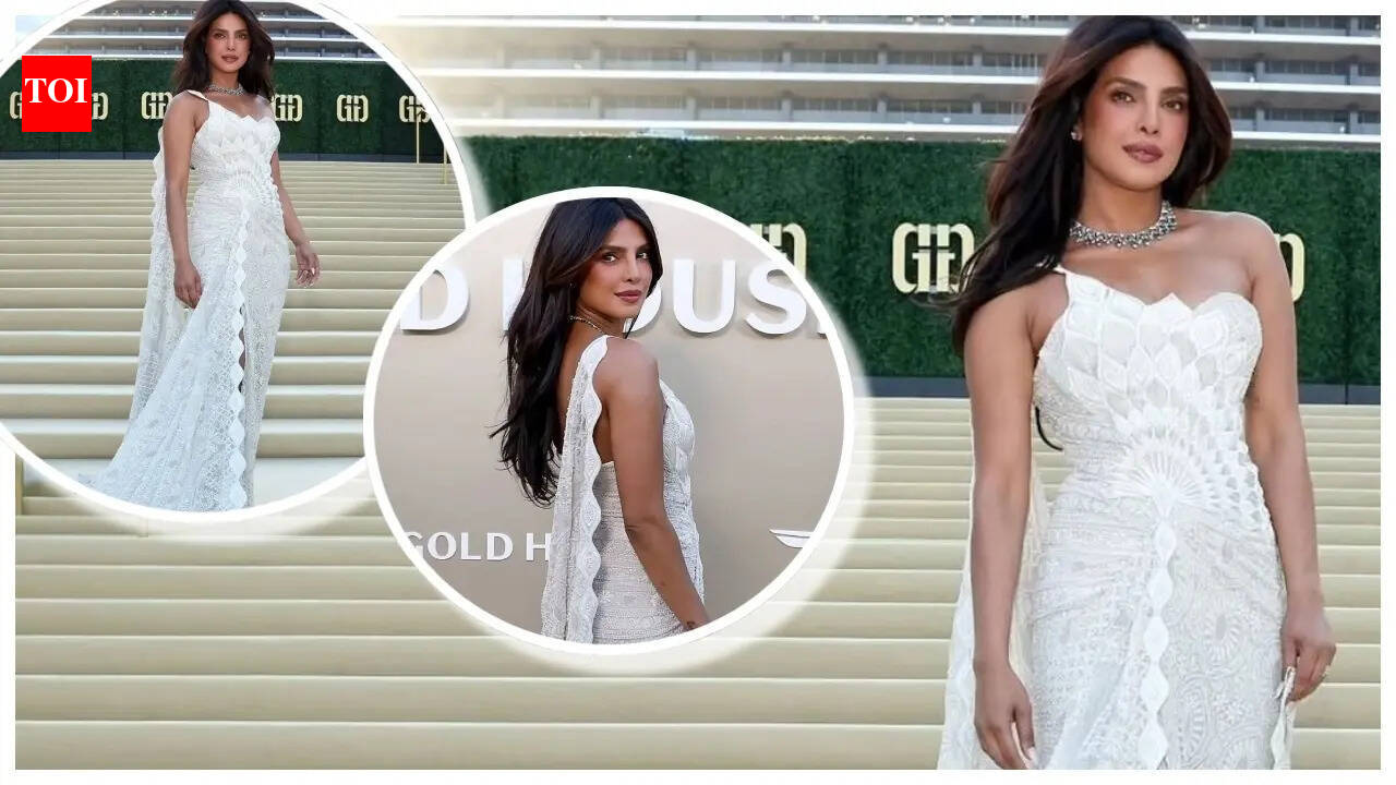 Gold House Gala 2026: Priyanka Chopra Jonas receives Global Vanguard Honor at Gold House Gala 2026; stuns in heritage couture - Pics |