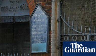 Two arrested over arson attack at former synagogue in east London | UK news