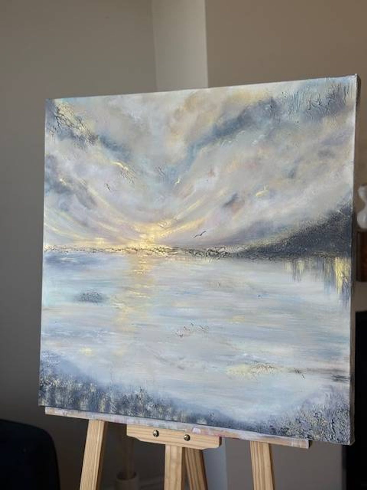 Woman blends friend’s ASHES into painting after 22-year-old dies in motorbike crash