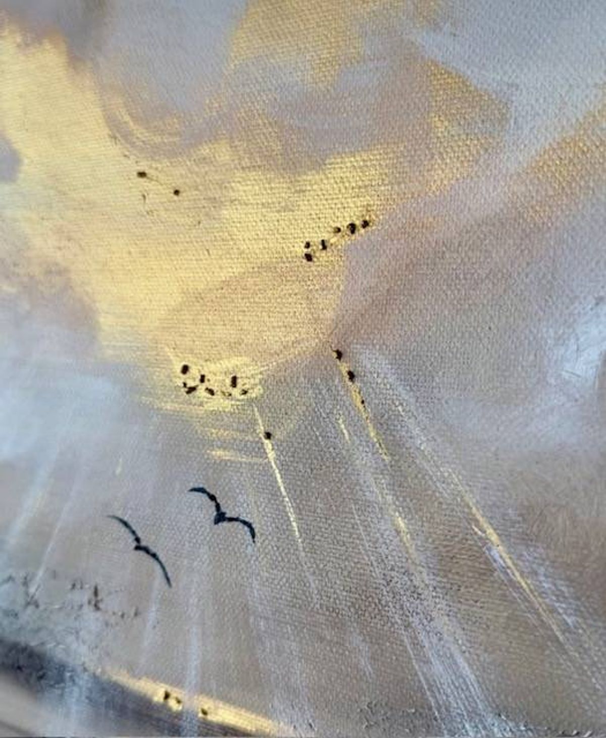 Woman blends friend’s ASHES into painting after 22-year-old dies in motorbike crash