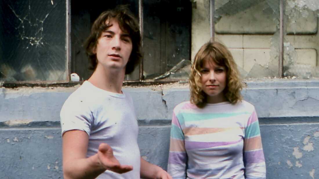 (L to R) Martin Short and Nancy Dolman in "Marty, Life is Short."