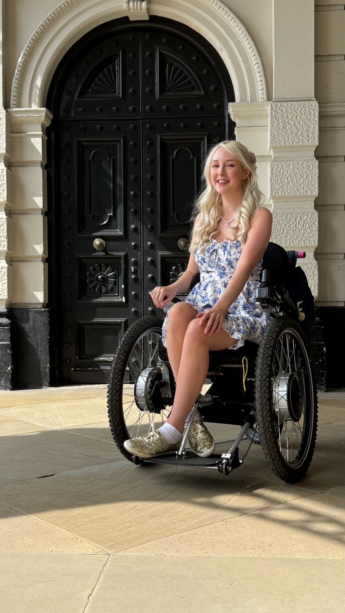 Disability campaigner Charlotte Marianne