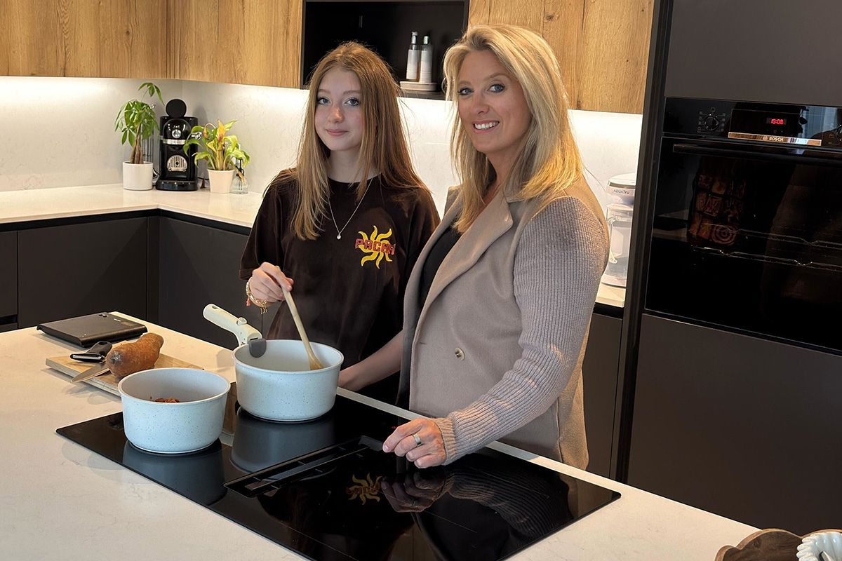 She believes she's teaching her daughter better life skills than what she would have got at school
