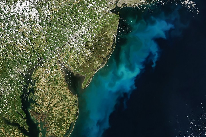 Color Off the Mid-Atlantic Coast