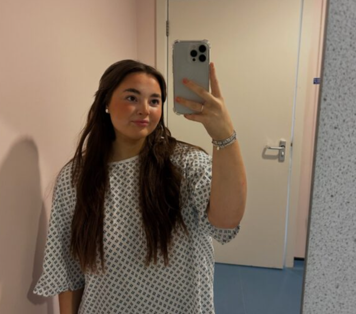 Ayley during treatment