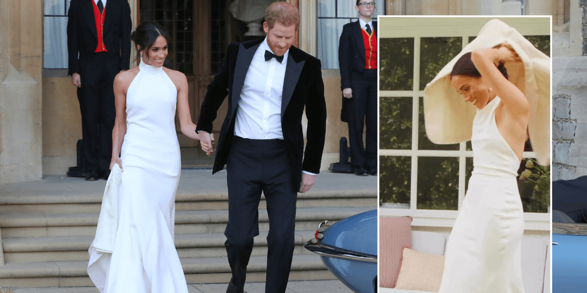 Meghan Markle rewears second wedding dress to promote lifestyle brand
