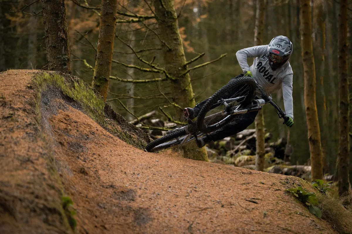 Vitus E-Sommet being ridden.