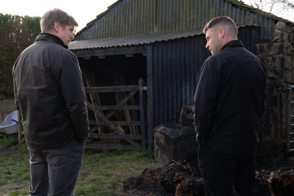 Robert Sugden, Aaron Dingle, Emmerdale robert sugden, aaron dingle, emmerdale