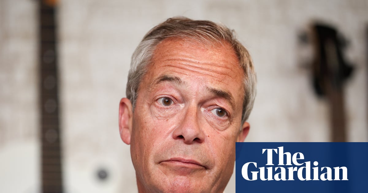 Nigel Farage faces inquiry over £5m gift from crypto billionaire | Nigel Farage