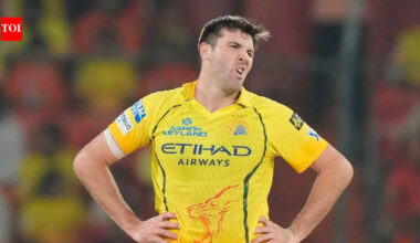 IPL 2026: Big blow for Chennai Super Kings! Jamie Overton heads home as CSK's injury list grows | Cricket News