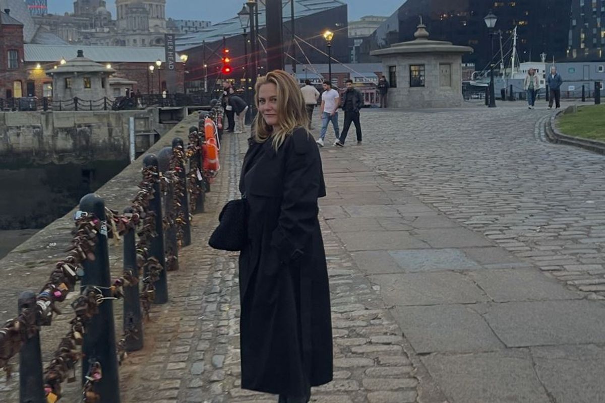 Alicia Silverstone in Liverpool