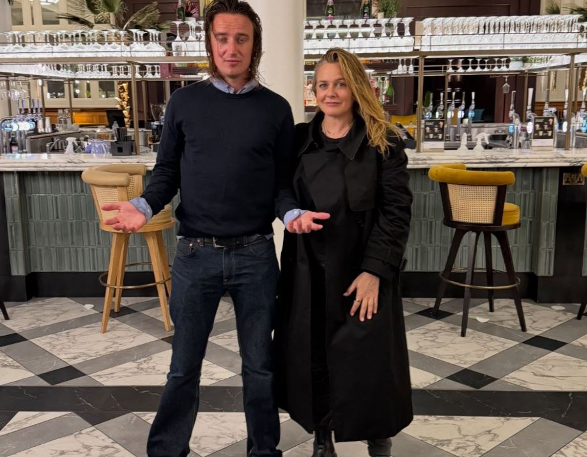 Alicia Silverstone in Liverpool