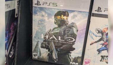 Halo PS5 Spotted in Stores, And It's Making Everyone Feel Weird