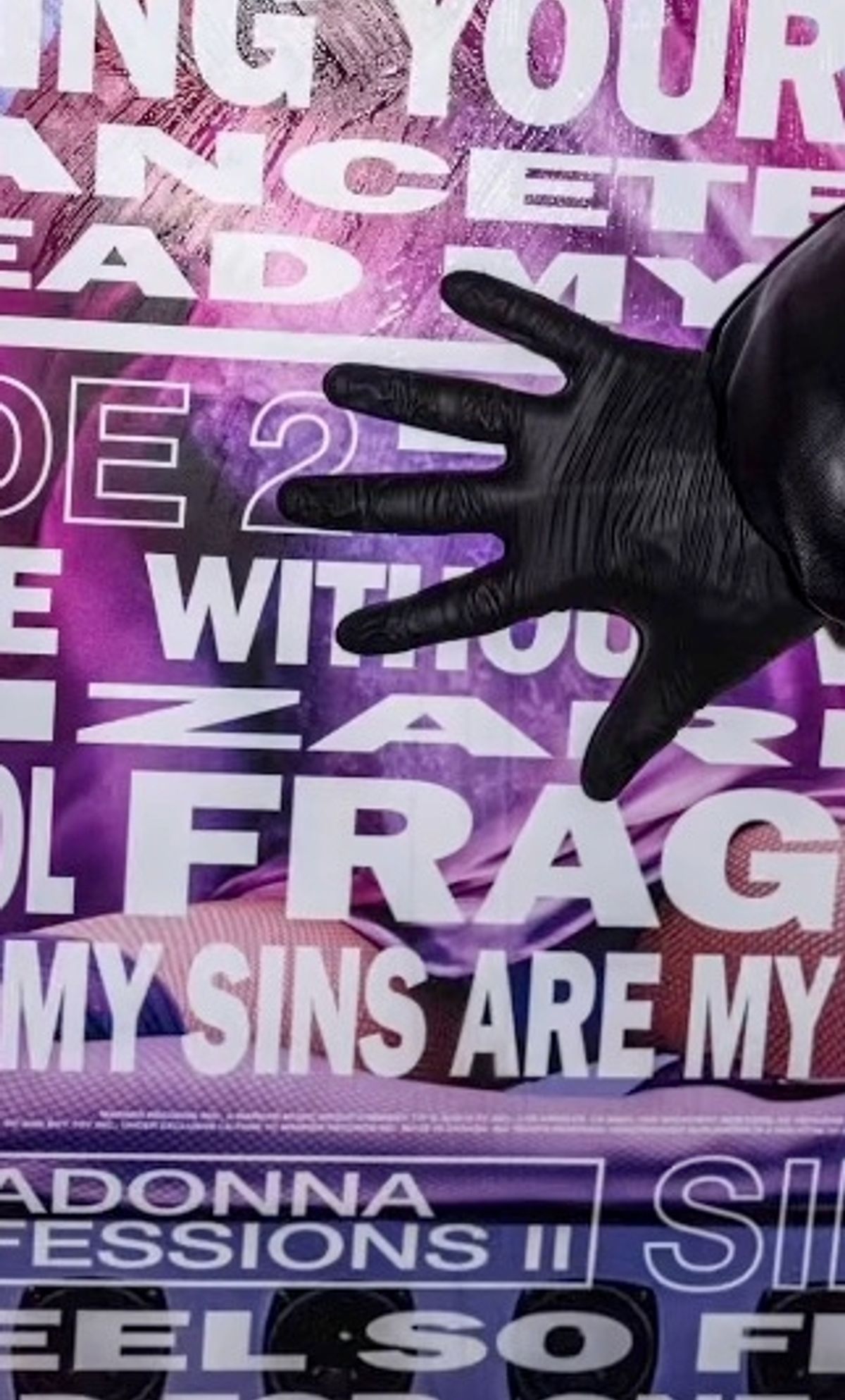The poster revealed the 12-track list for the new album