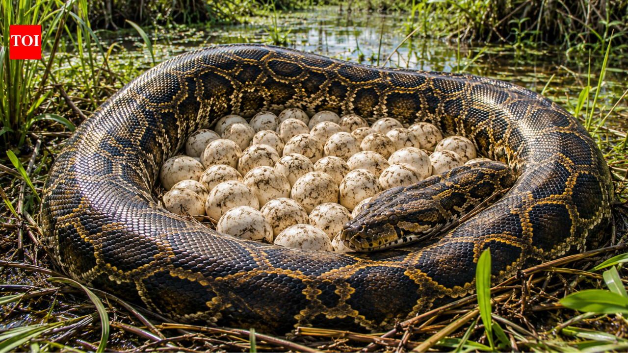 Snakes everywhere: 120 Burmese python eggs discovered in Florida’s Everglades