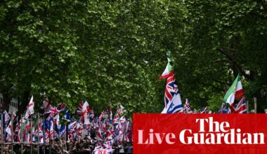 Tens of thousands descend on London for far-right and pro-Palestine marches – live | London