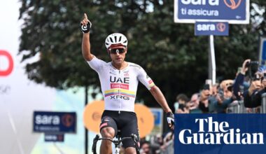 Jhonatan Narváez breaks free to claim his second stage of 2026 Giro d’Italia | Giro d'Italia