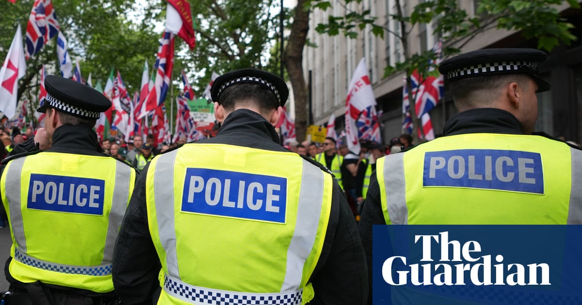 Man arrested in London after 30-year-old run over by van near flag protest in Birmingham | UK news