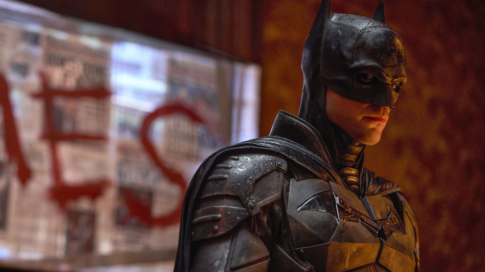 robert pattinson as batmanbruce wayne, the batmanjpeg