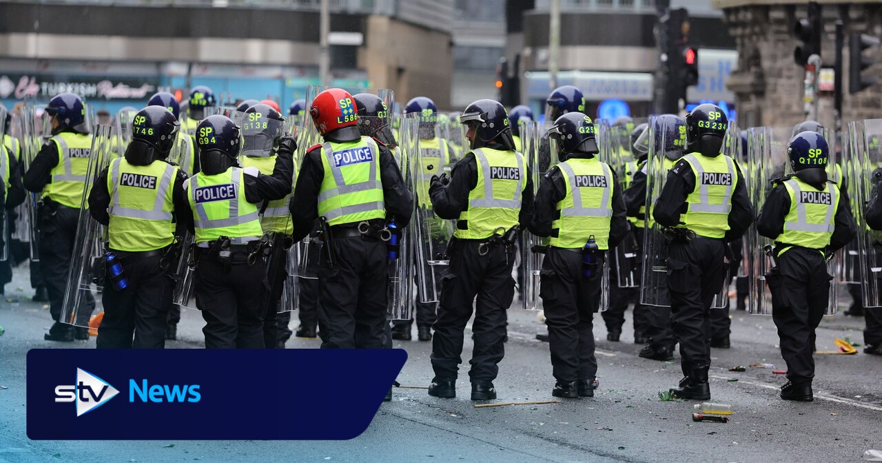 Police call for discussions after officers injured during Celtic celebrations