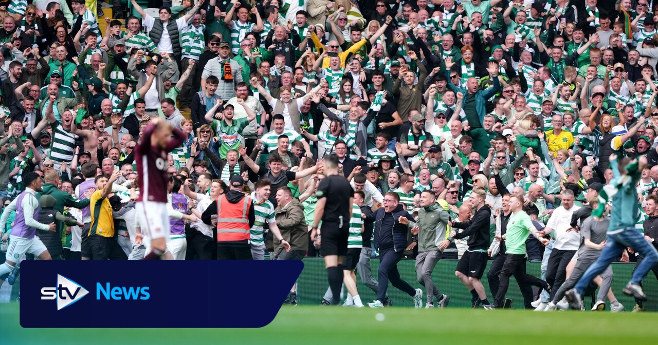 Police ‘engaging’ with Hearts after Celtic pitch invasion