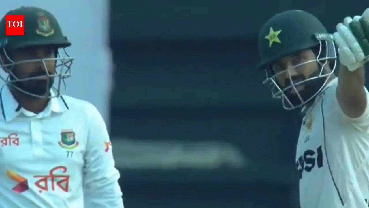 Mohammad Rizwan antics rile up Litton Das; heated exchange follows in BAN vs PAK 2nd Test