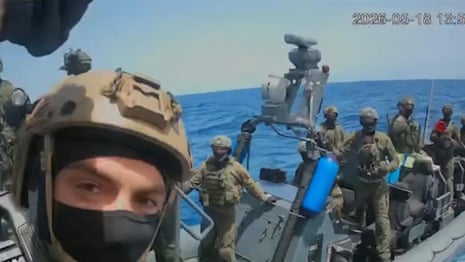 Israel Defense Forces intercept Global Sumud Flotilla en route to Gaza – video