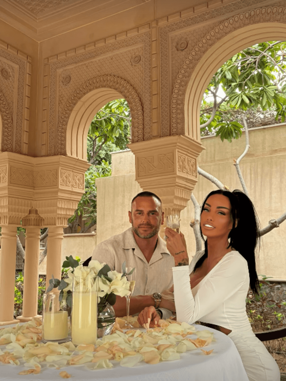 Katie Price and Lee Andrews