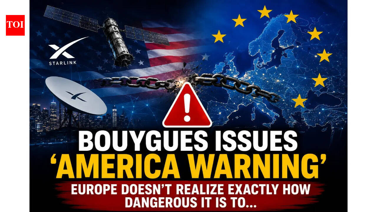 CEO of one of France’s biggest engineering groups Bouygues issues 'America warning'; says: Europe doesn’t realize exactly how dangerous it is to …