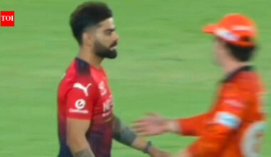 No handshake! Virat Kohli completely ignores Travis Head after RCB vs SRH IPL 2026 game - Watch | Cricket News