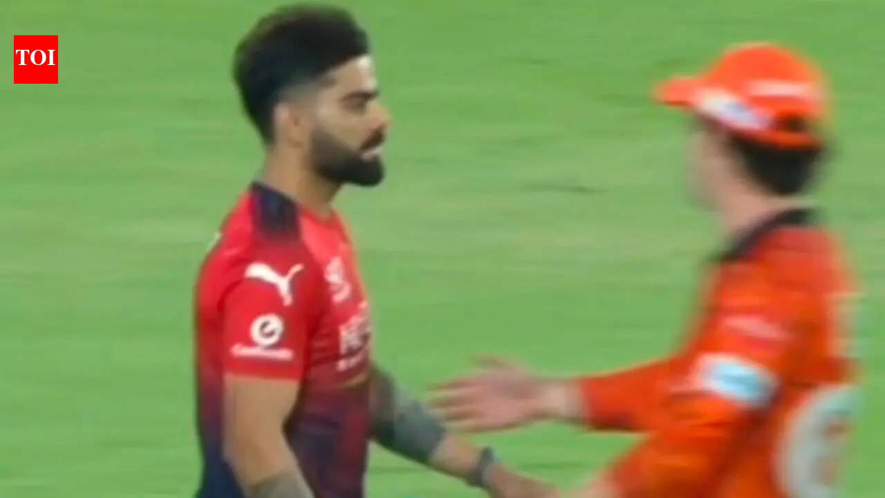 No handshake! Virat Kohli completely ignores Travis Head after RCB vs SRH IPL 2026 game - Watch | Cricket News