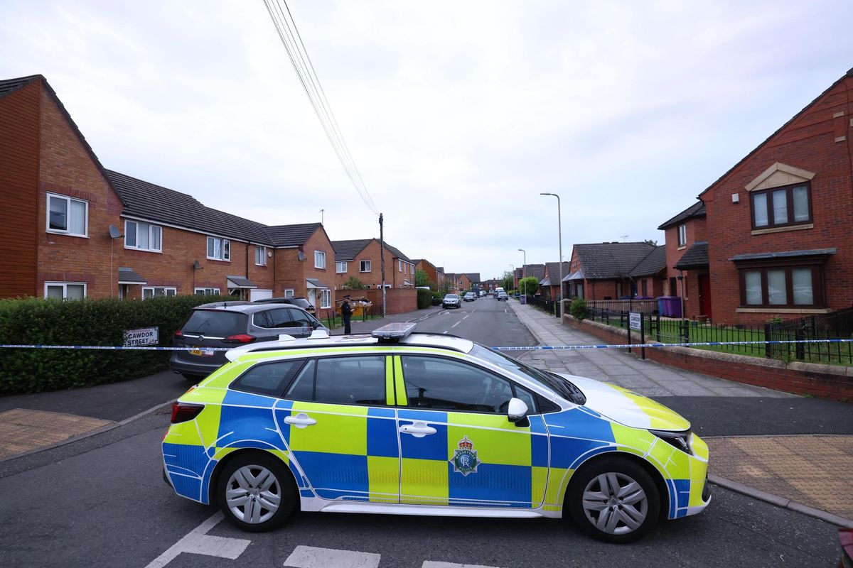 Cawdor Street in Toxteth has been sealed off by police