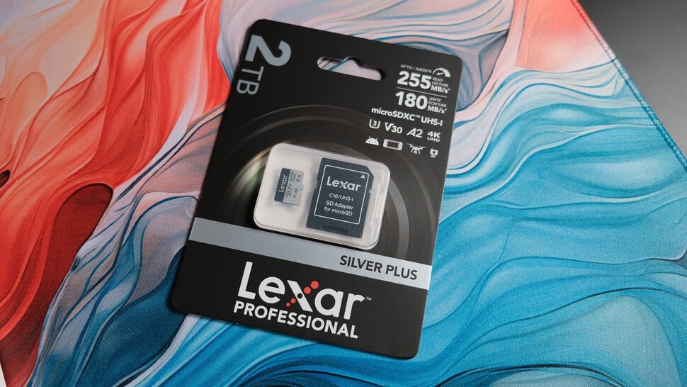 2TB Lexar Silver Plus MicroSD Card