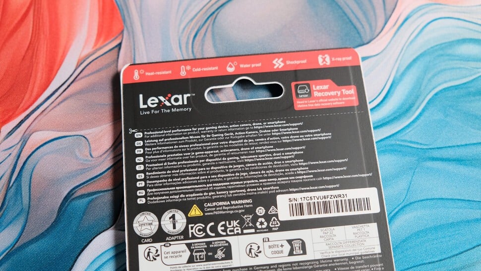 2TB Lexar Silver Plus MicroSD Card
