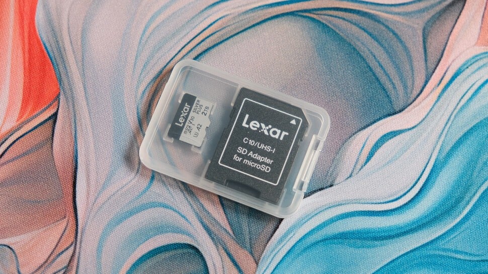 2TB Lexar Silver Plus MicroSD Card
