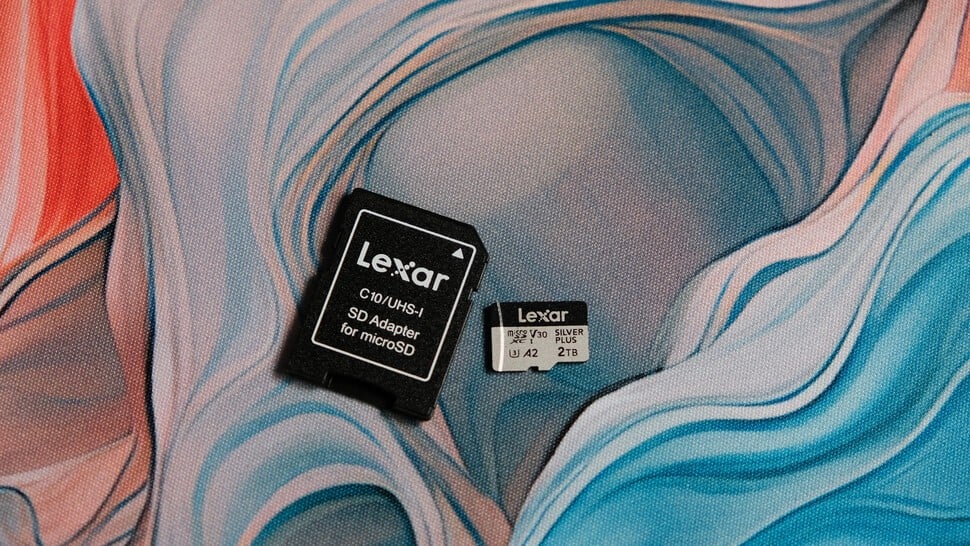 2TB Lexar Silver Plus MicroSD Card