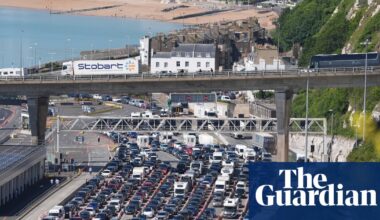 Extra EU border checks suspended at Dover as travellers face delays in heat | Transport
