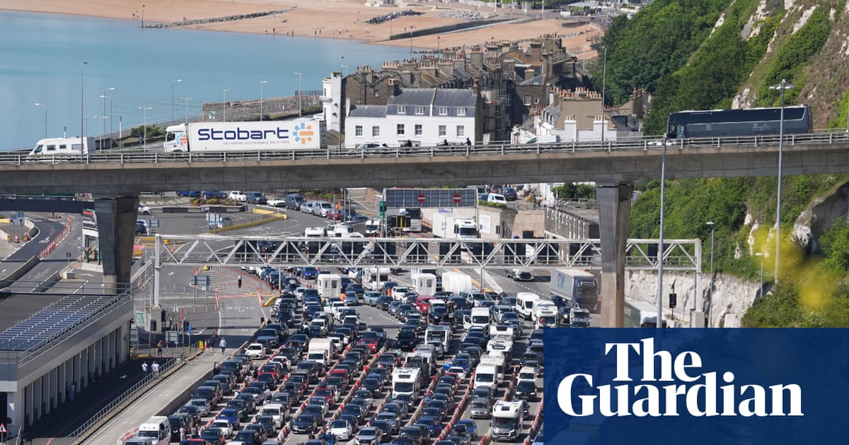 Extra EU border checks suspended at Dover as travellers face delays in heat | Transport