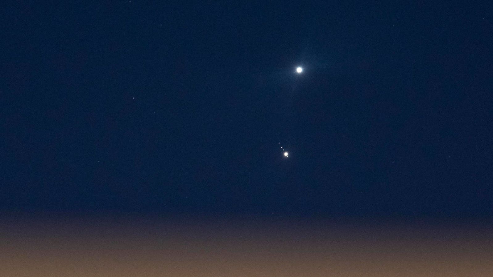 What Are Those Two Bright Stars In The West After Sunset?